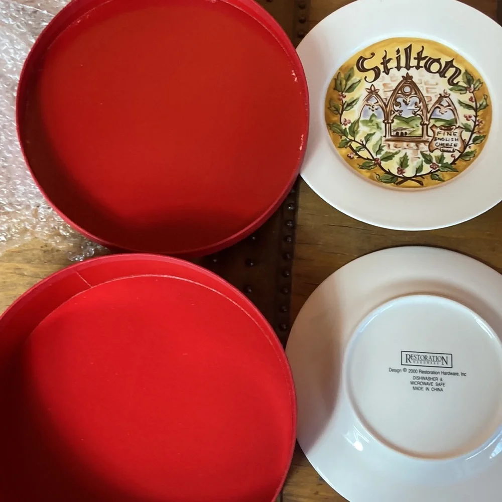 Restoration Hardware cheese plates NIB